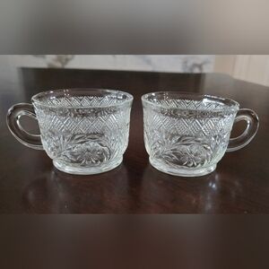 Vintage Punch Bowl Cups